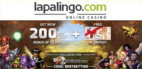  online casino bonus lapalingo